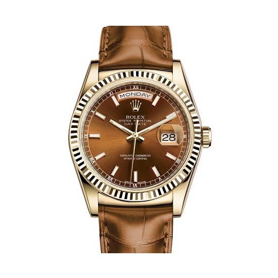 Đồng hồ nam Rolex 118138 dây da