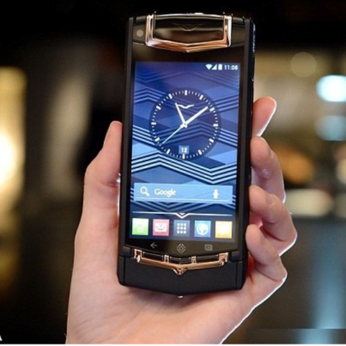 Điện thoại Vertu Ti Red Gold Titanium VT24