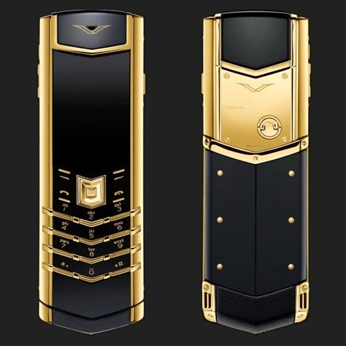 Điện Thoại Vertu Signature Black Gold VT02
