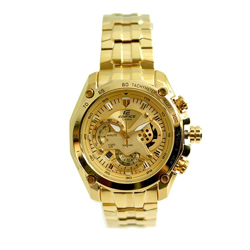 Đồng hồ nam Casio EF-550FG Full Gold