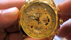 Đồng hồ nam Casio EF-550FG Full Gold