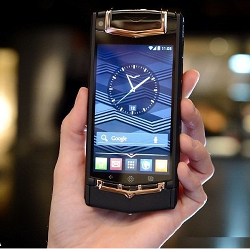 Điện thoại Vertu Ti Red Gold Titanium VT24