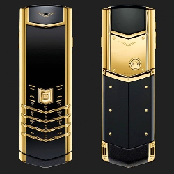 Điện Thoại Vertu Signature Black Gold VT02