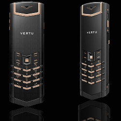 Điện Thoại Vertu Signature S Pure Black Rose Gold - VT08