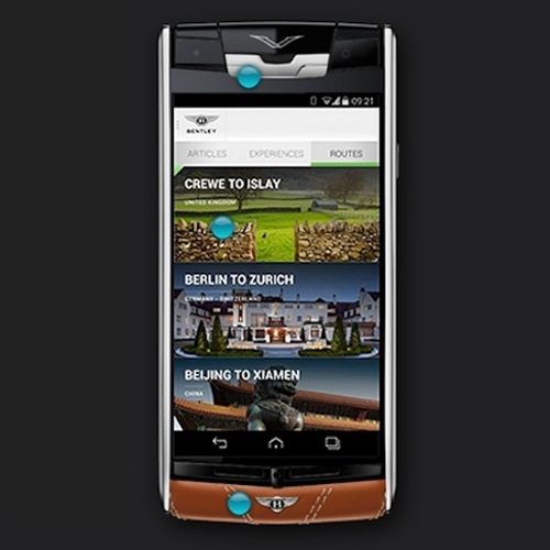 Điện thoại cao cấp Vertu Bentley VT15