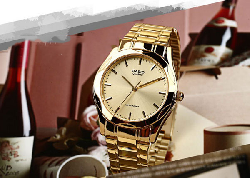 Đồng Hồ Nam cao cấp Casio Full Gold 2014