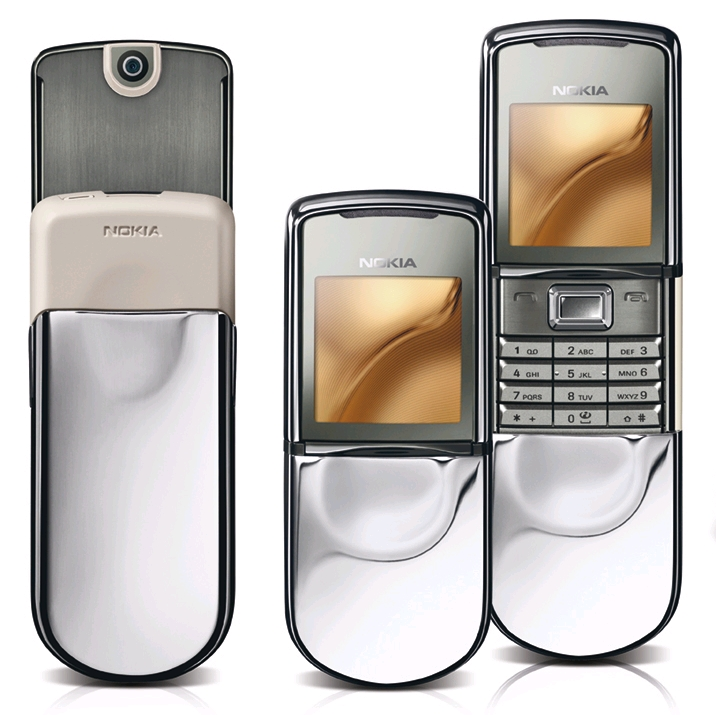 Điện thoại Nokia 8800 Sirocco Silver 