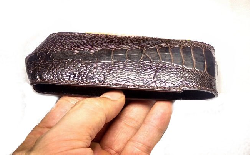 Bao da vertu độc làm từ da chân đà điểu