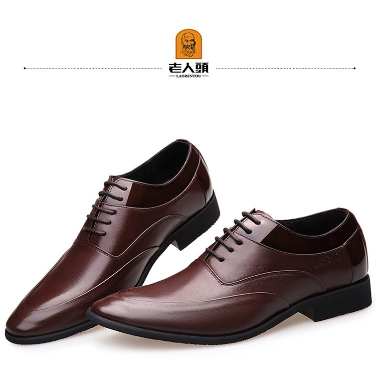 Giày da nam cao cấp phong cách doanh nhân EM02
