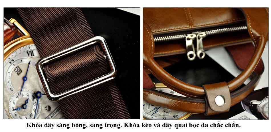 Túi Xách Nam cao cấp Zefer - Zf1 Da thật cao cấp