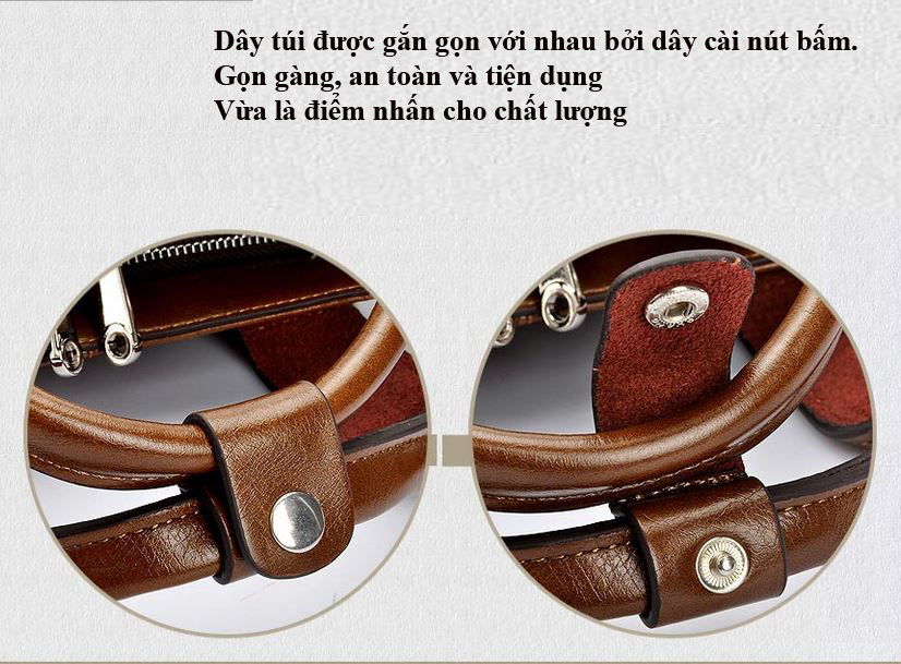 Túi Xách Nam cao cấp Zefer - Zf1 Da thật cao cấp