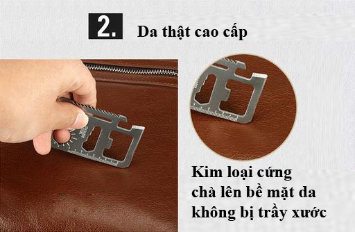 Túi Xách Nam cao cấp Zefer - Zf1 Da thật cao cấp