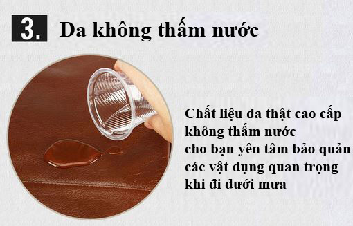 Túi Xách Nam cao cấp Zefer - Zf1 Da thật cao cấp