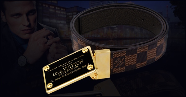 Dây lưng thời trang Nam cao cấp Louis Vuitton - Lv03