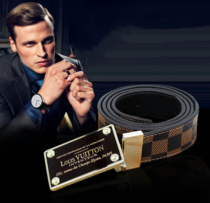 Dây lưng thời trang Nam cao cấp Louis Vuitton - Lv03