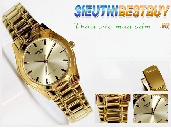 Đồng Hồ Nam cao cấp Casio Full Gold - Doanh Nhân