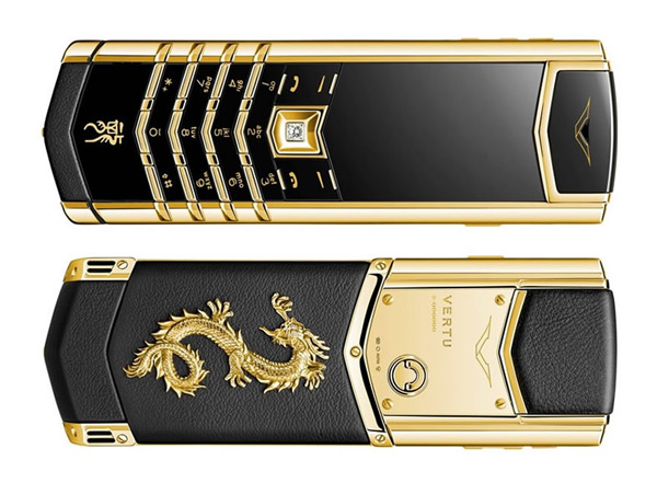 Điện Thoại Vertu Signature S Dragon Gold